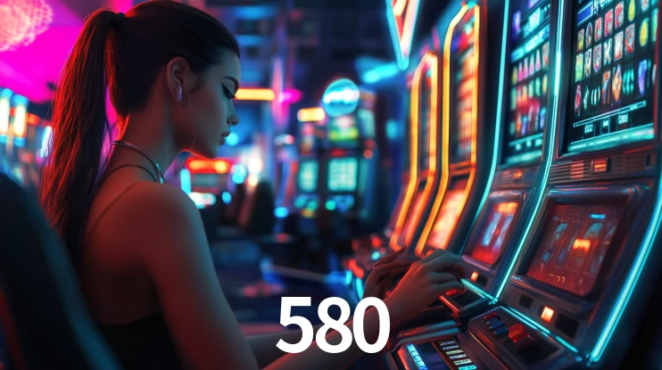 Sinta a adrenalina dos jogos de cassino com 580